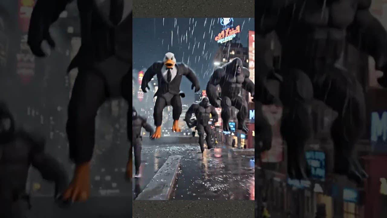 👑 🦆 Duck Mafia Boss | EP.4 - The Assassin #aivideo #cinematic #veo3 #ai #brainrot #story #animals